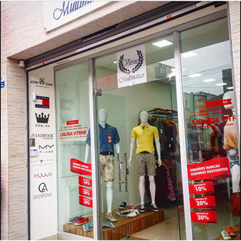 Obras em lojas de shopping na República Obras em lojas de shopping na República